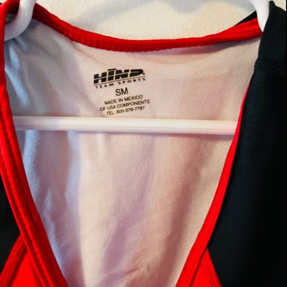 Catholic University Women's Cross-Country Jersey (Small)  HIND Red & Black - Picture 3 of 4